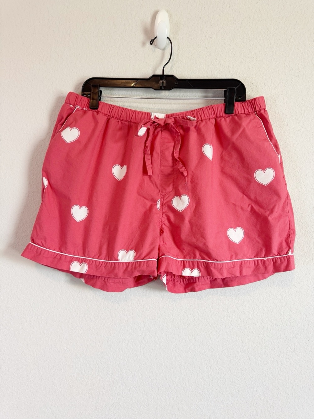 Printfresh Queen of Hearts Print Long Sleeve Top & Shorts Pajama Set Size XL - Picture 11 of 16